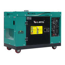 Prix ​​d&#39;usine OEM 6KVA 7KVA 8KVA 10KVA Générateur portable monophasé Générateurs diesel silencieux